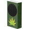Marijuana Leaf Light Green Xbox Series S Console Skin